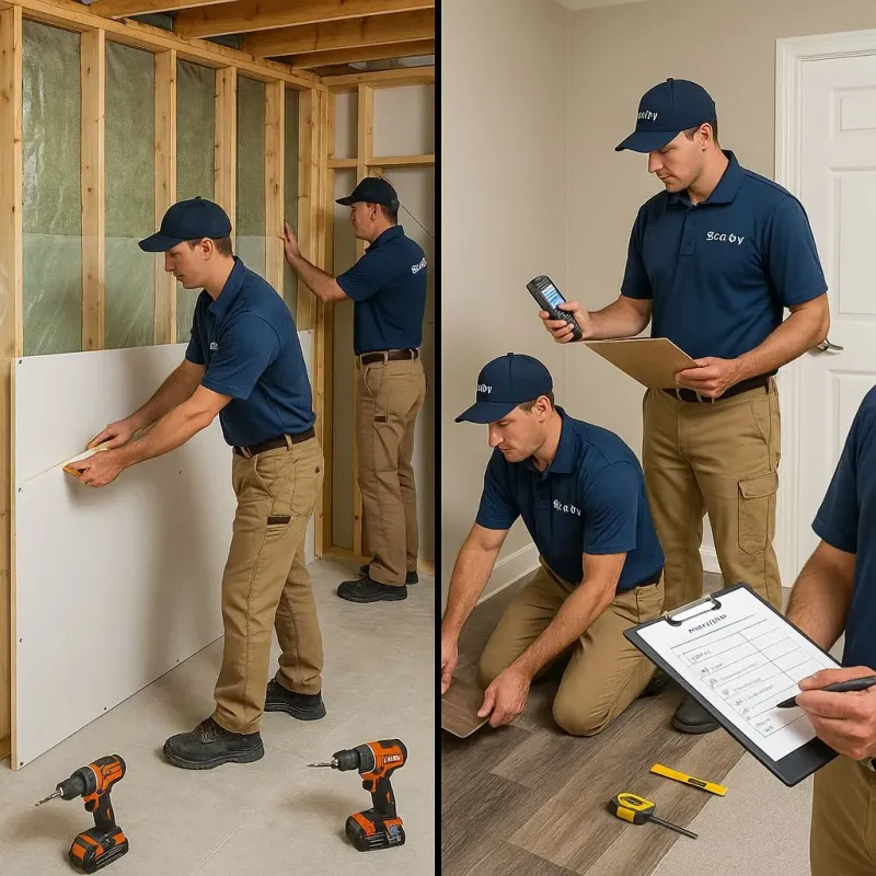 Repairs and Reconstruction process in Americus, GA